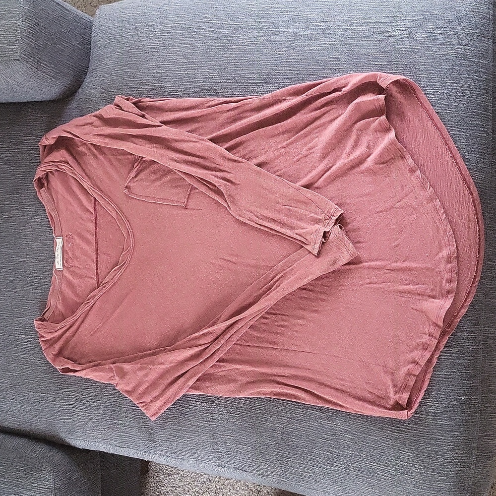 Free people long sleeved shirt